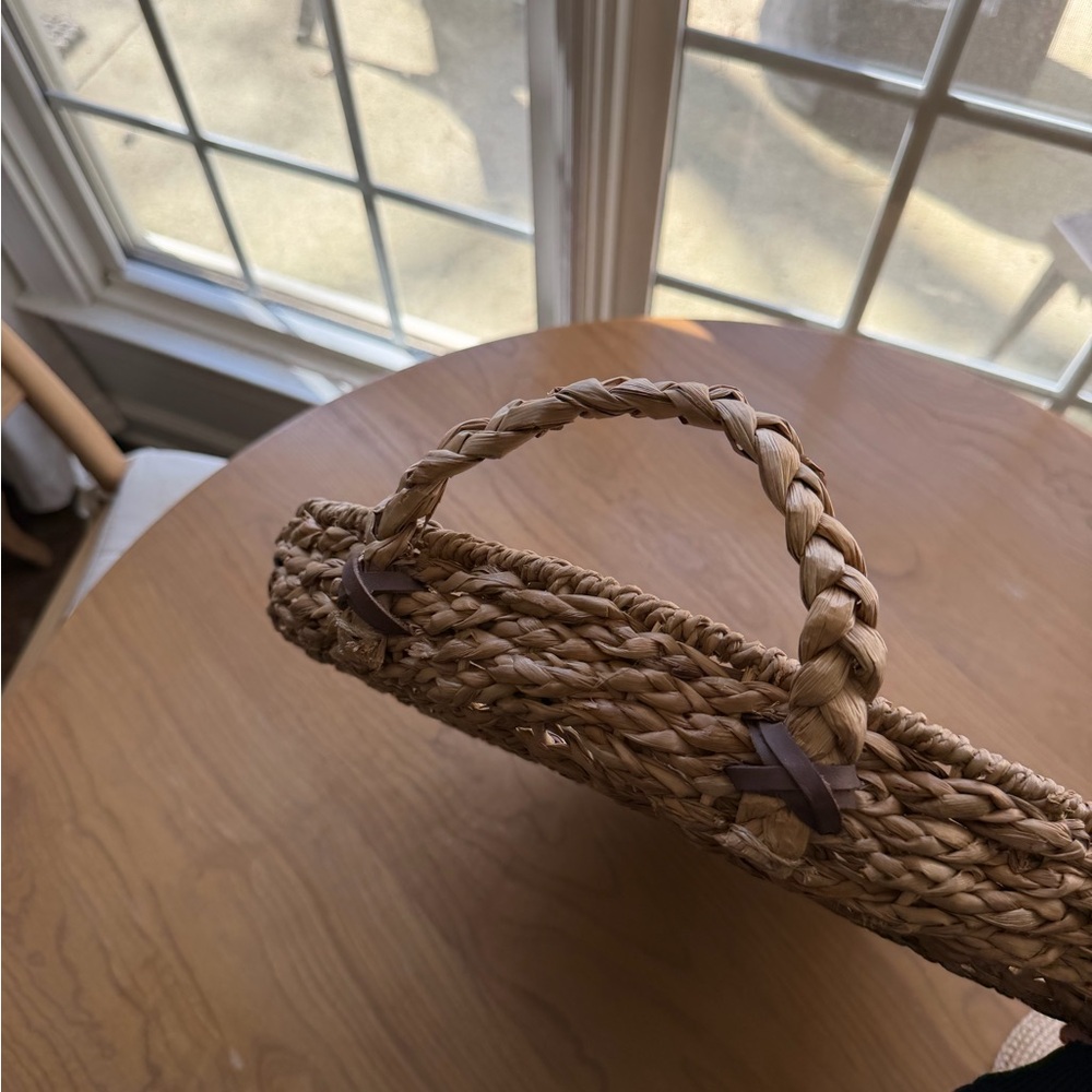 Woven Tray - Natural Brown Salter Woven Tray McGee and Co. - Picture 7 of 7
